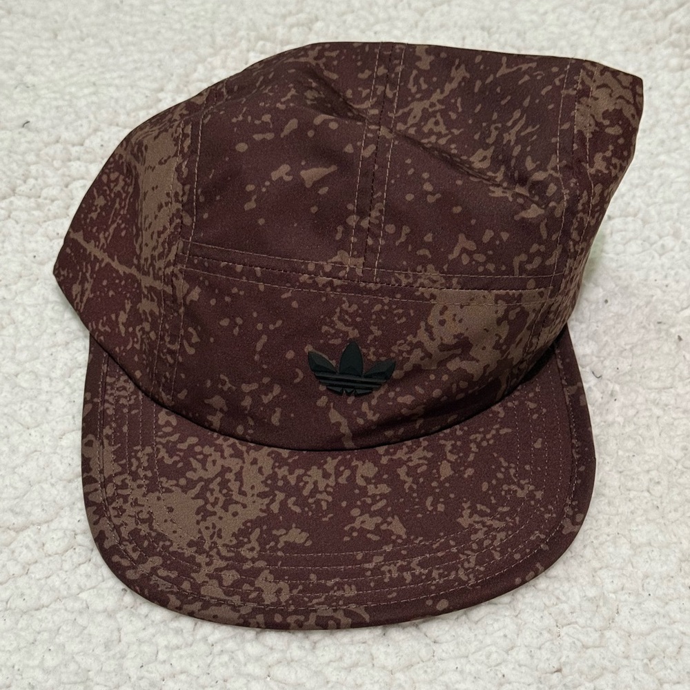 Adidas Black and Brown Outdoor Cap